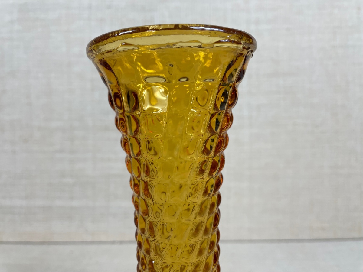 VASO VETRO GIALLO