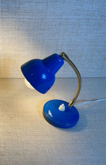 COPPIA DI LAMPADE BLU