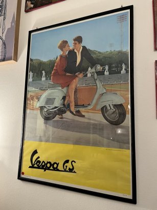 POSTER VESPA GS 1960